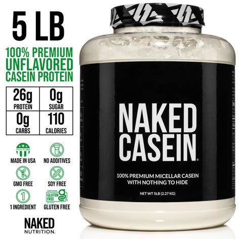 naked casein|Micellar Casein Protein Powder 5lb